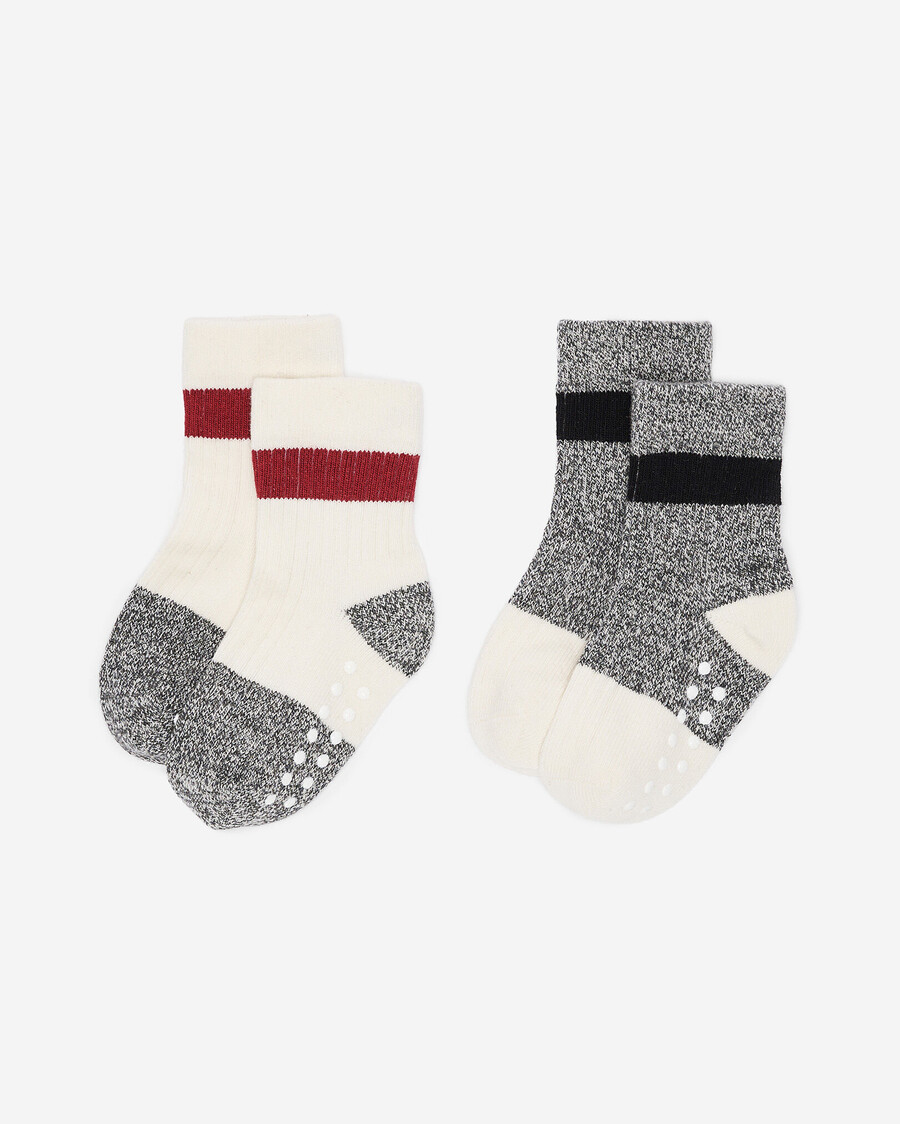 baby- und kleinkind-socken im hütten-lifestyle-stil 2er-pack