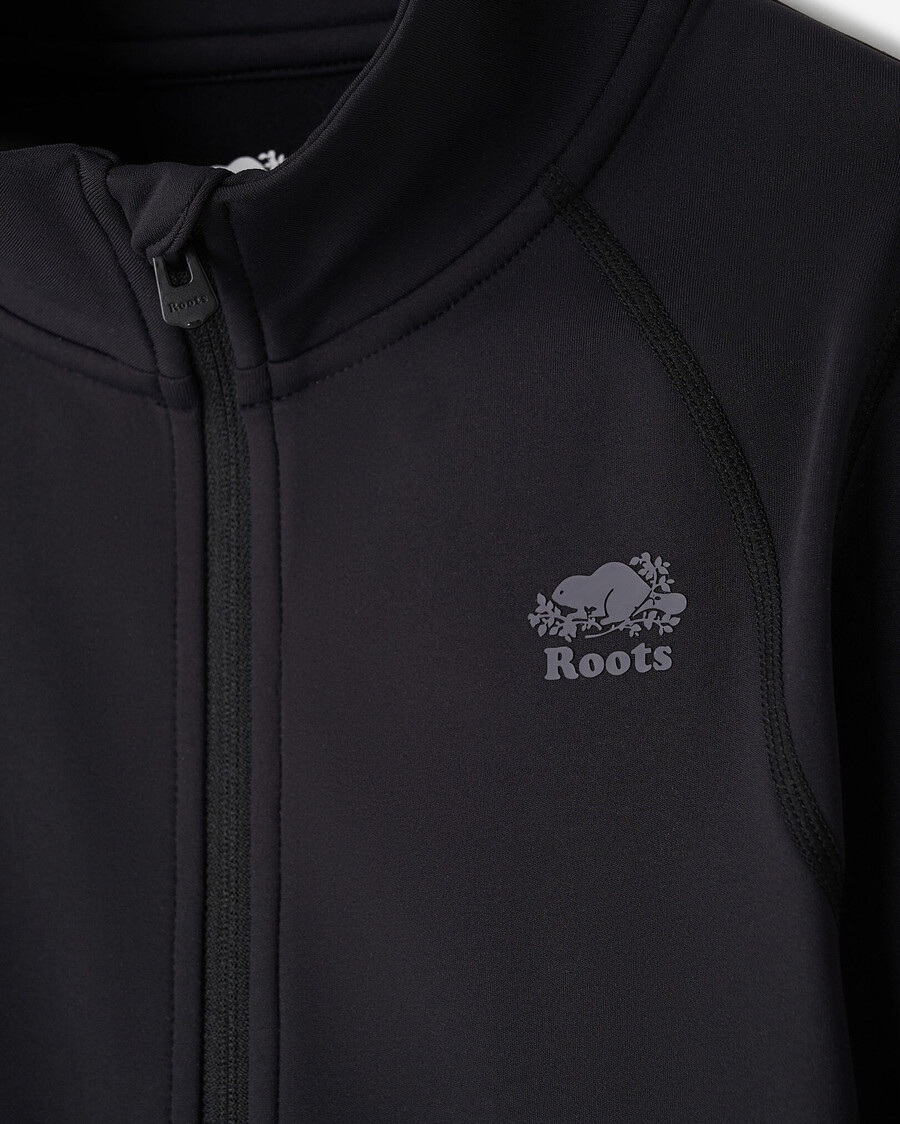 aktive warme trainingsjacke für mädchen