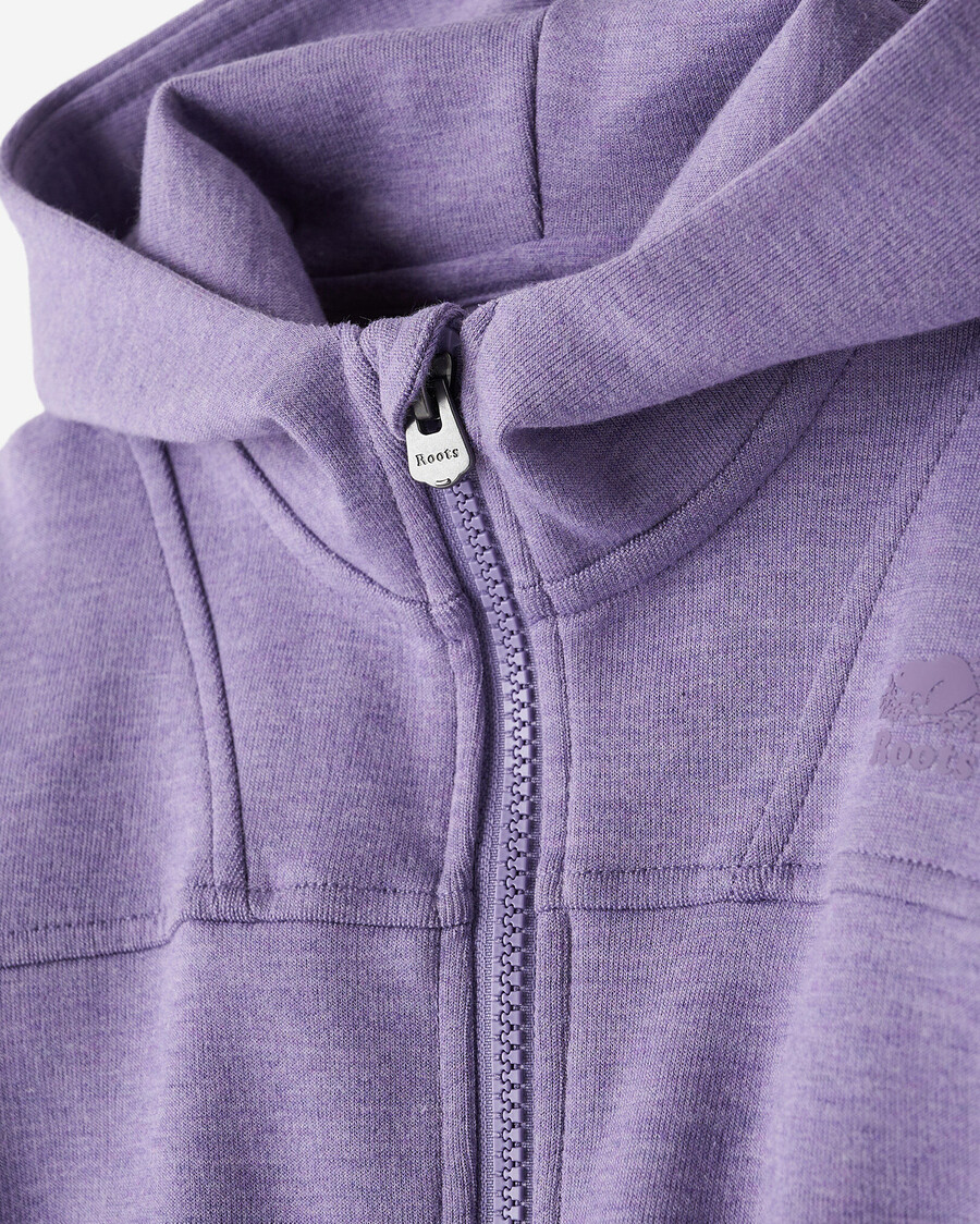 aktiver zip-hoodie für kleinkinder mädchen