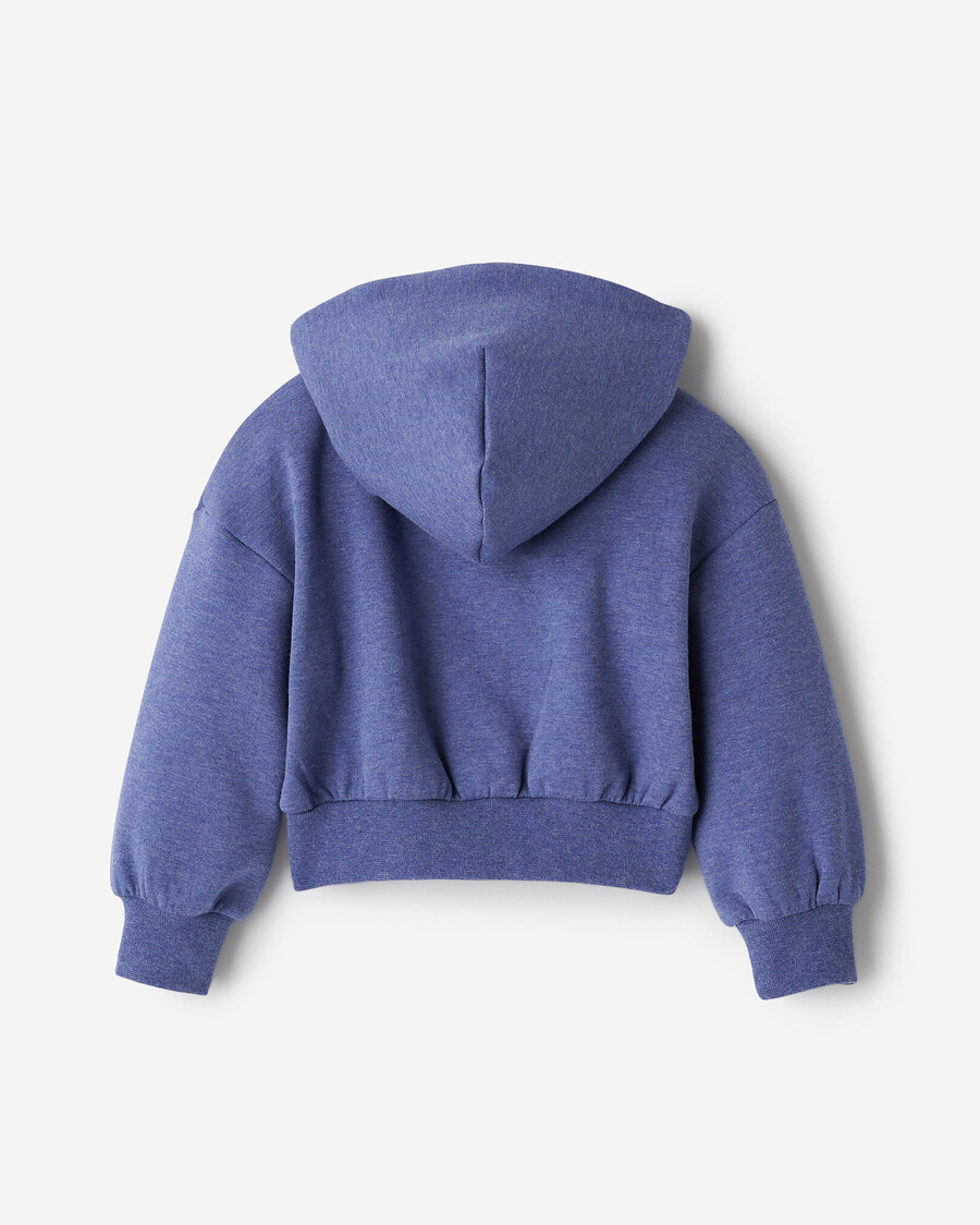 aktiver zip-hoodie für kleinkinder mädchen