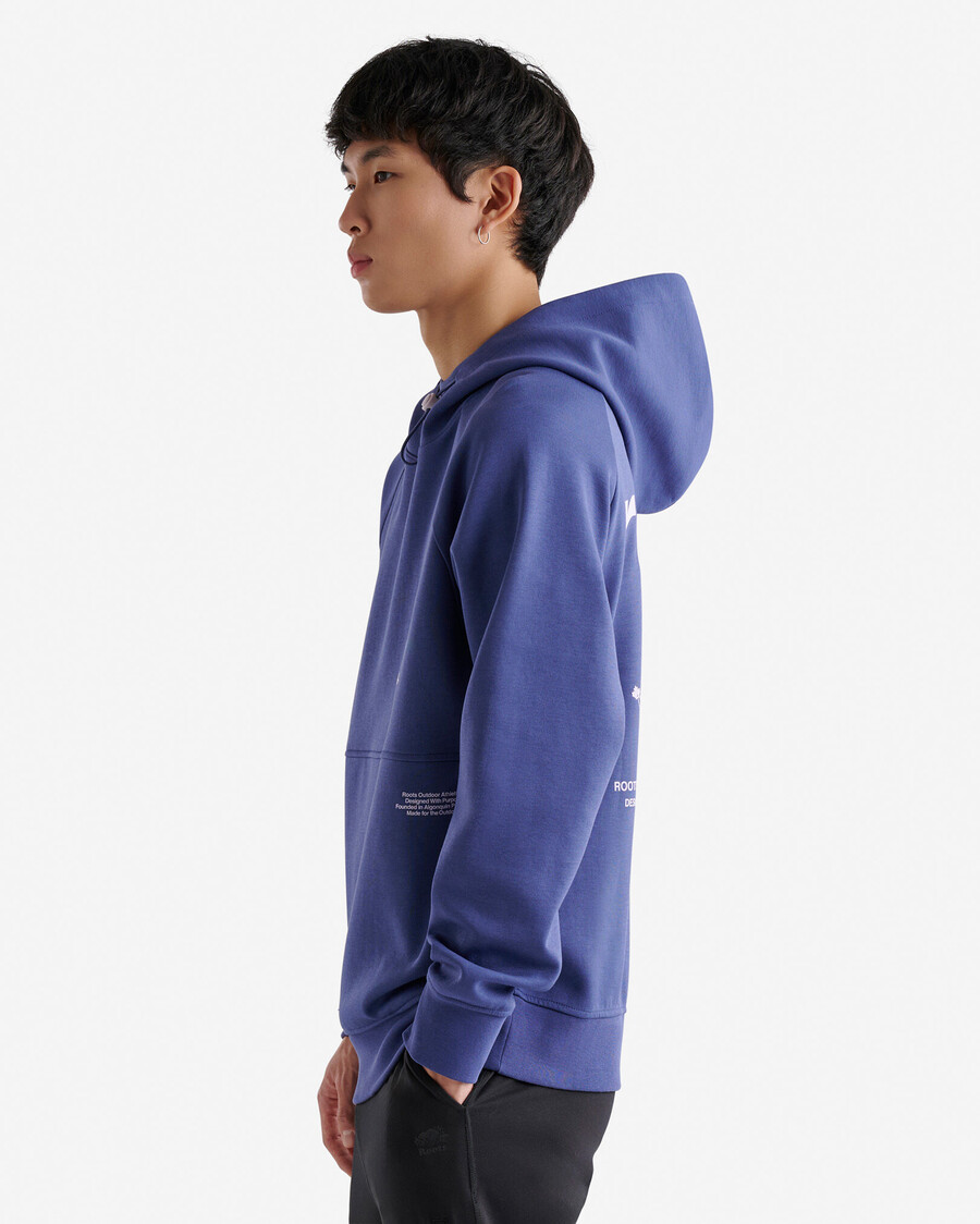 recover logo kanga hoodie