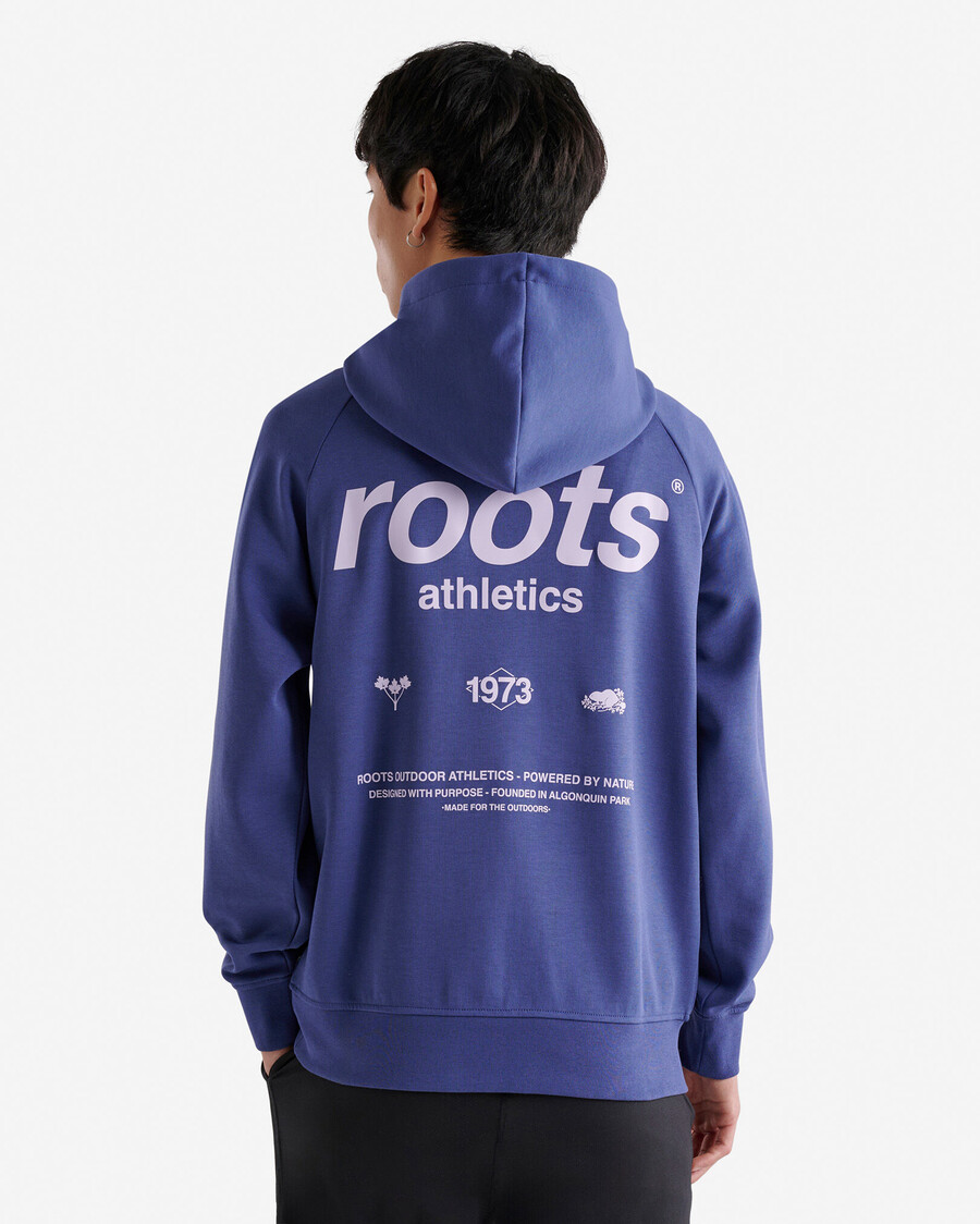 recover logo kanga hoodie