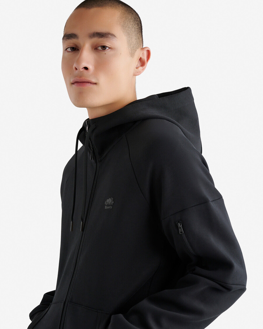 recover interlock full zip hoodie
