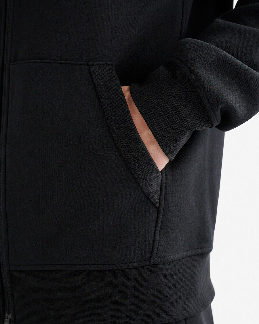 recover interlock full zip hoodie