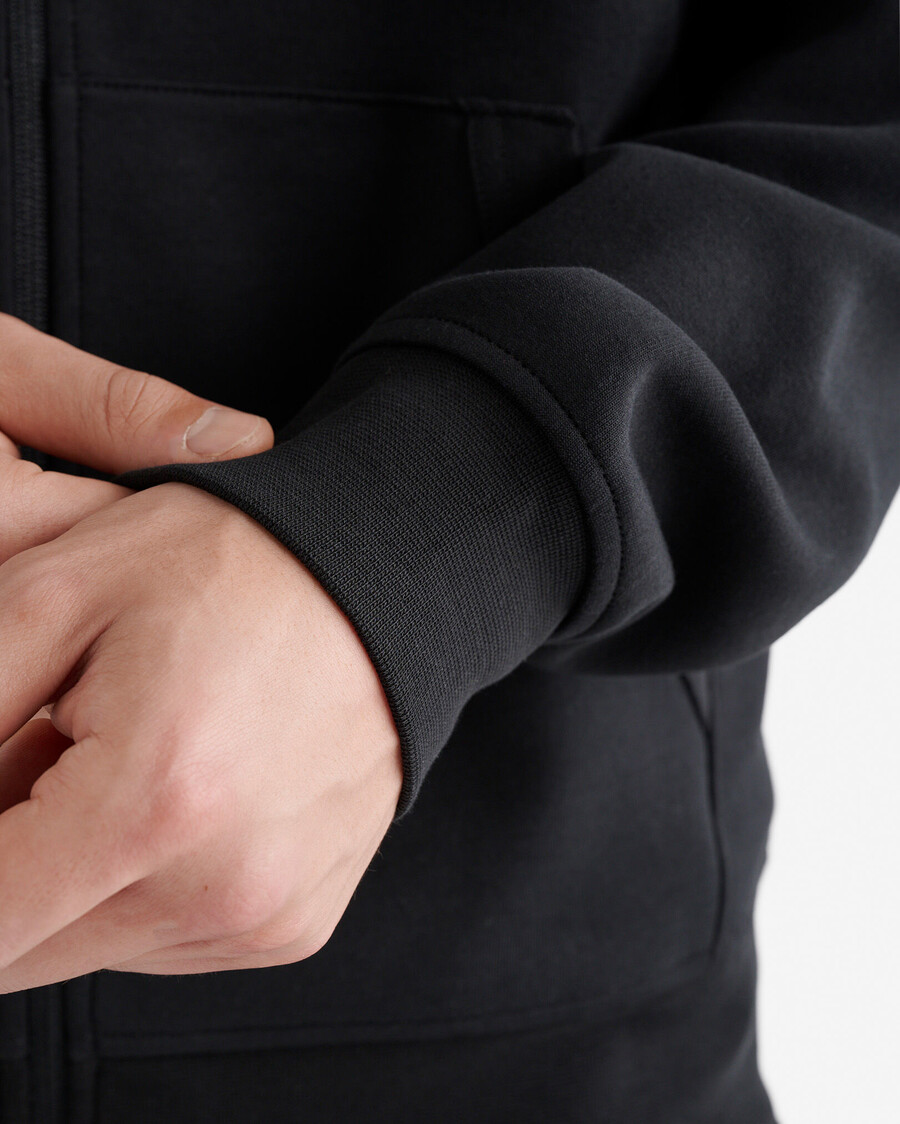 recover interlock full zip hoodie