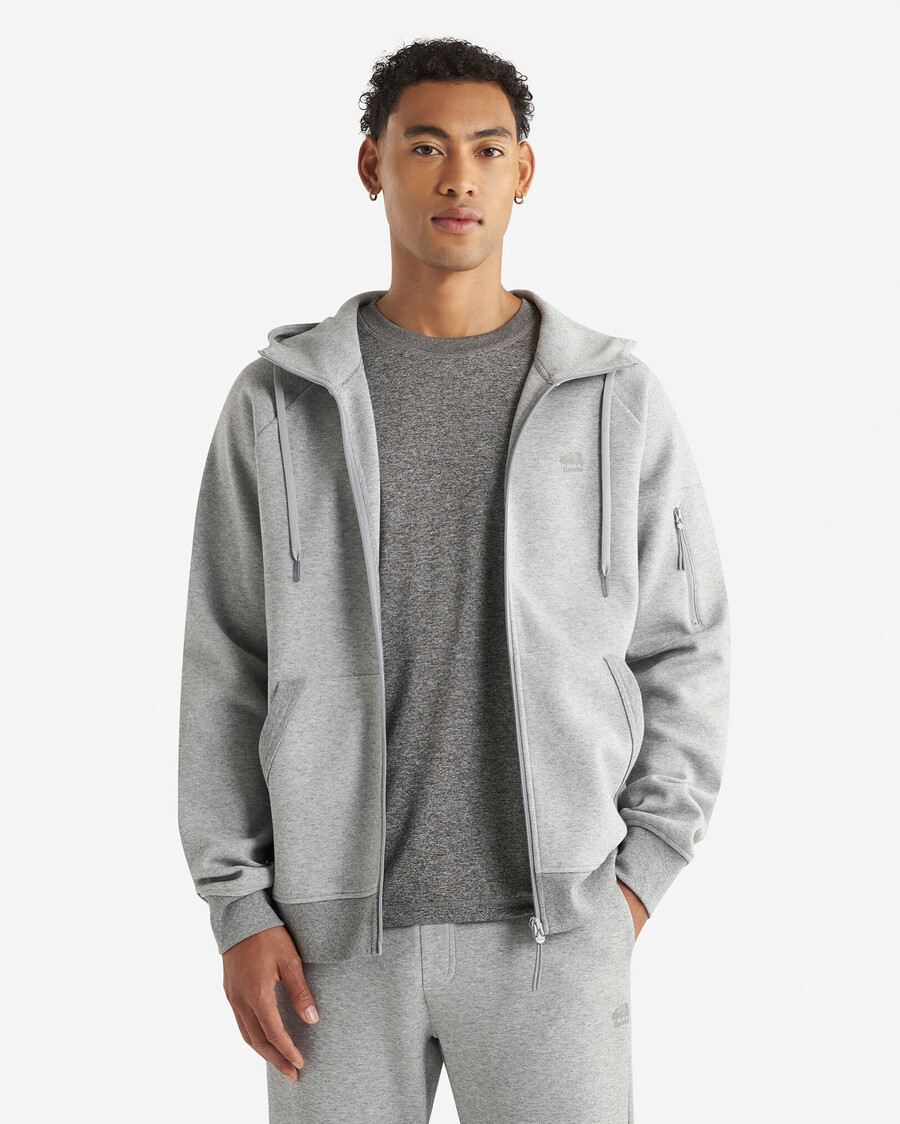 recover interlock full zip hoodie