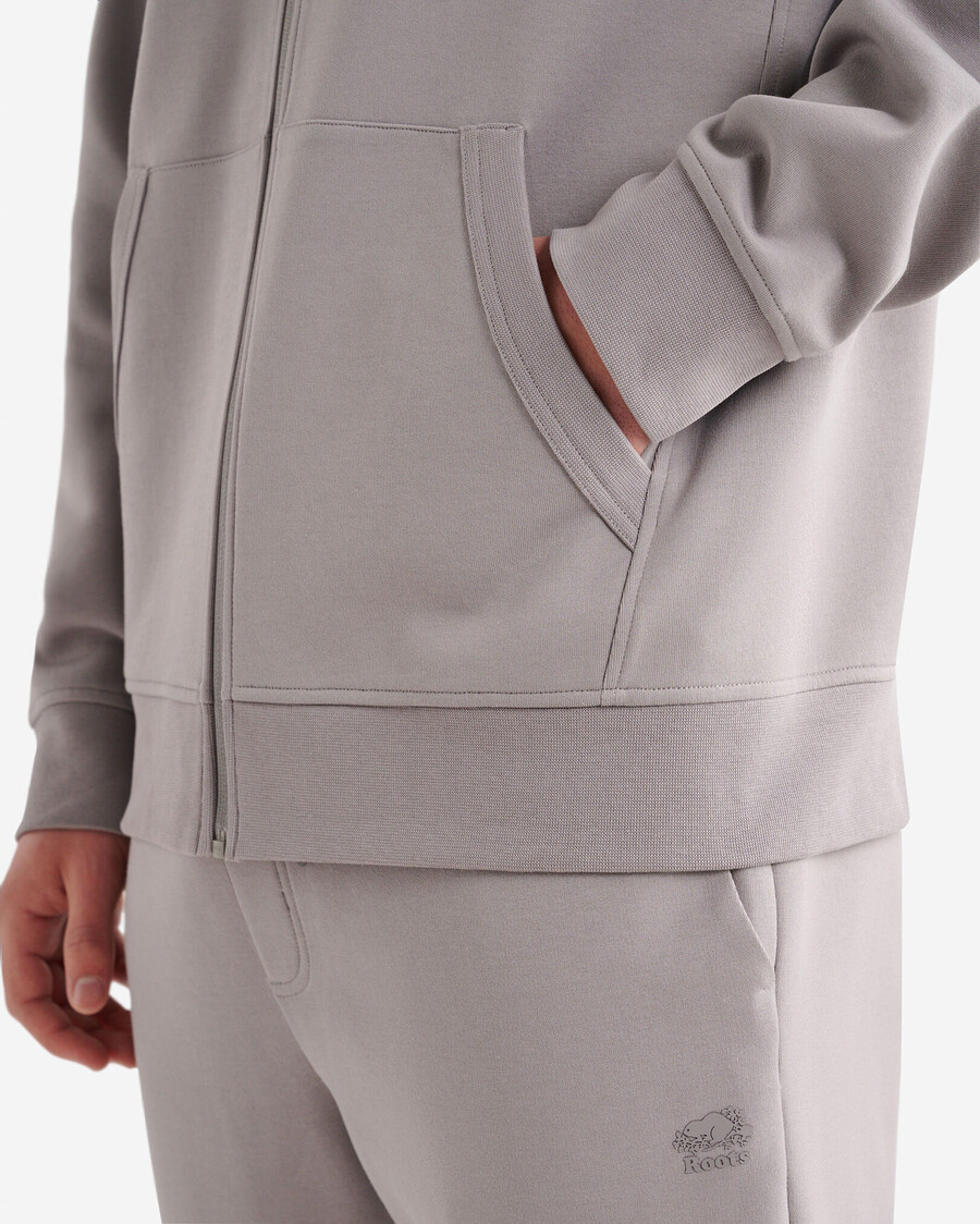 recover interlock full zip hoodie