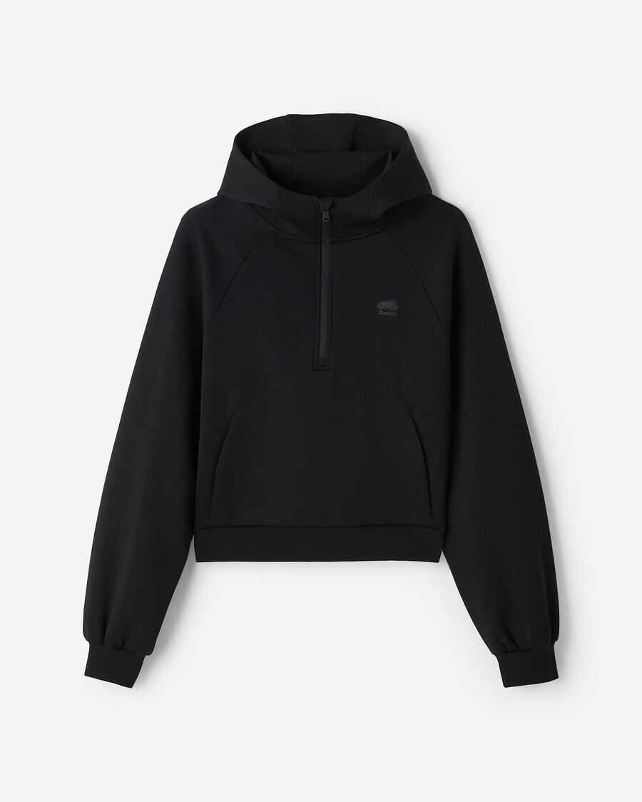 roam half zip hoodie