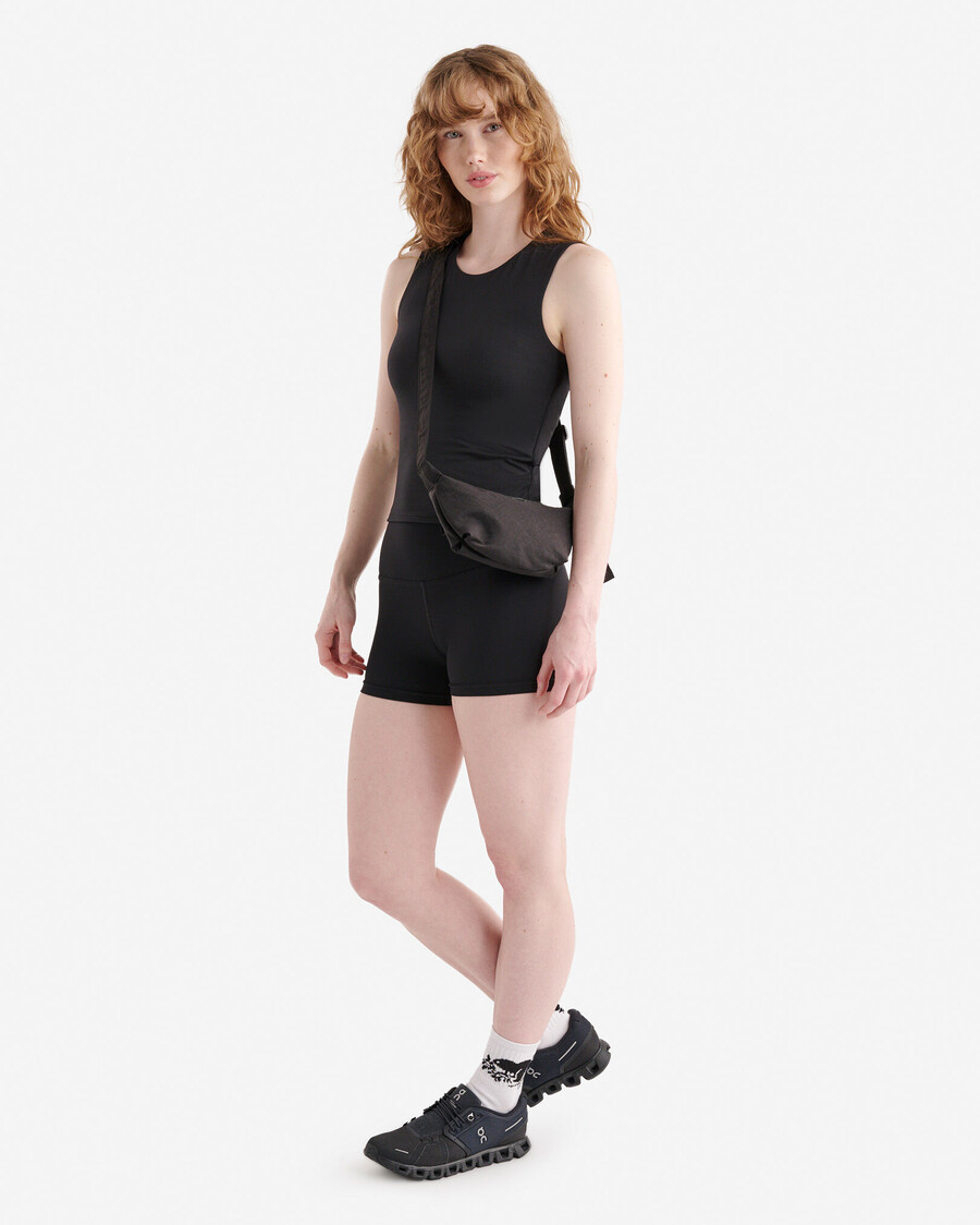 kleiner halbmondbeutel aus nylon
