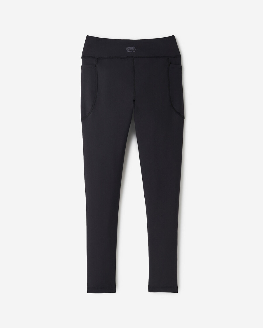 aktive warme leggings für mädchen