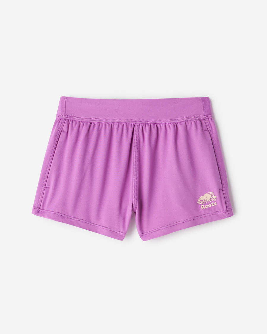 kleinkind mädchen aktive läufer shorts