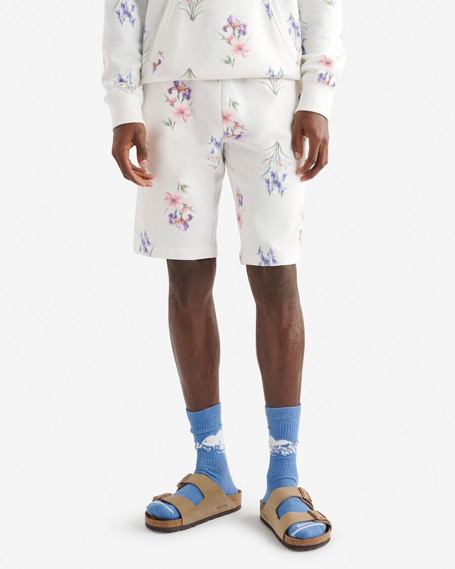 originale florale sweatshorts 105 zoll