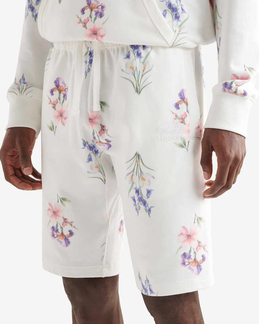 originale florale sweatshorts 105 zoll