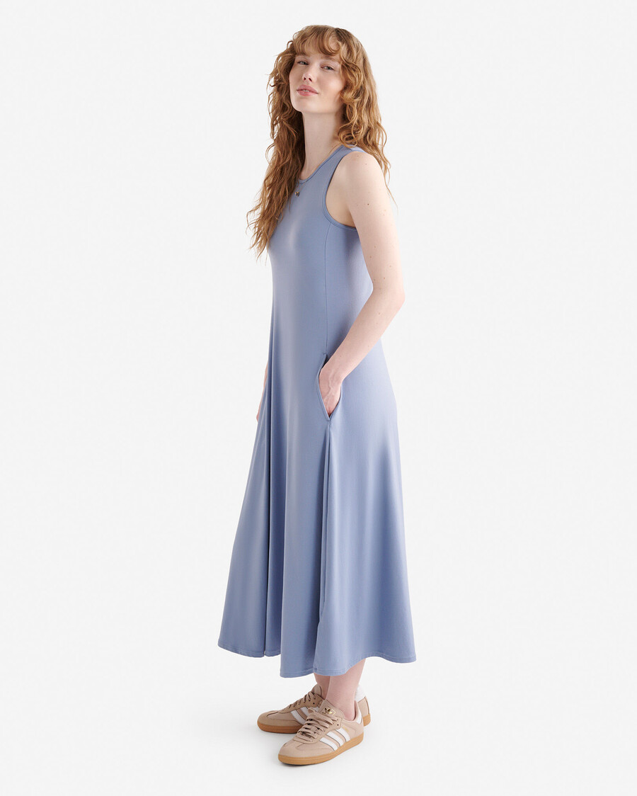 renew strick-tank-midikleid