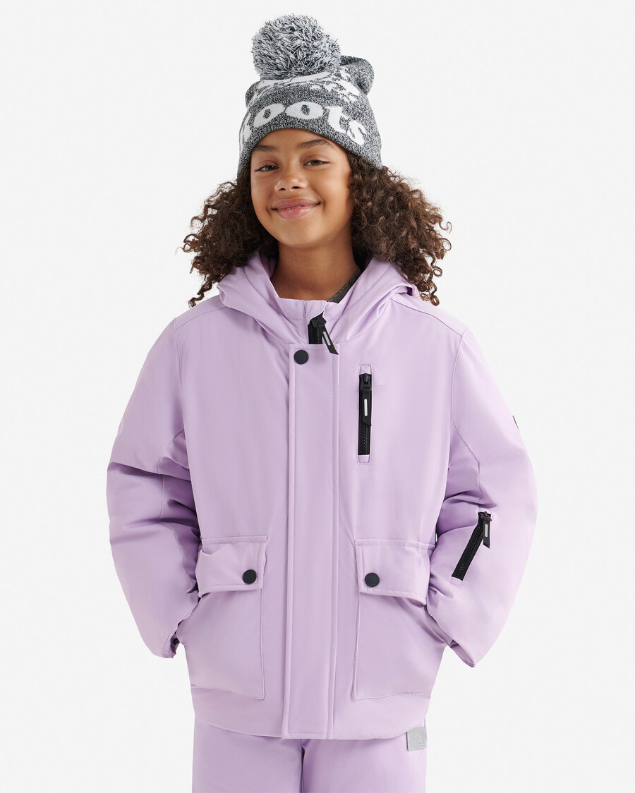 kids roots tech parka
