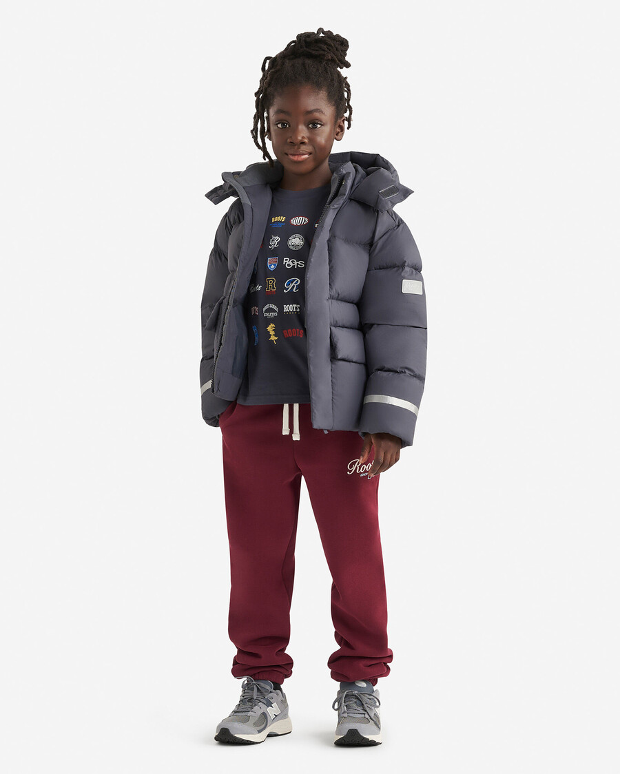 roots daunenjacke für kinder