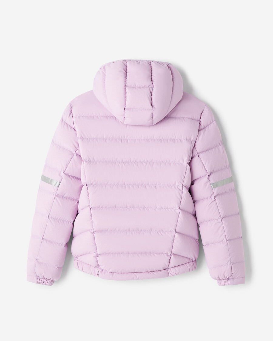 roots daunen-packbare jacke für kinder