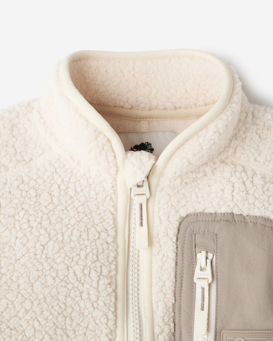 alta shearling fleecejacke für kleinkinder
