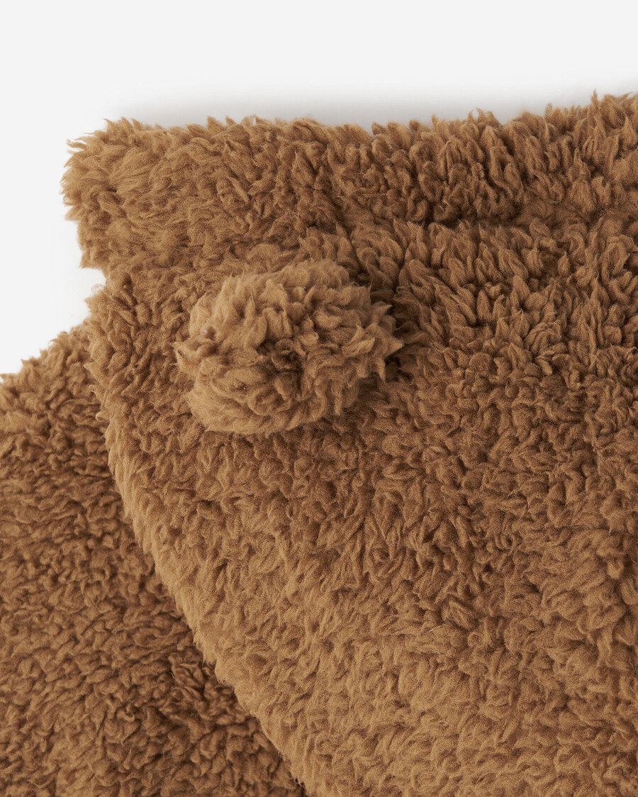 creekside shearling fleece-kapuzenjacke für kleinkinder mit durchgehendem reißverschluss