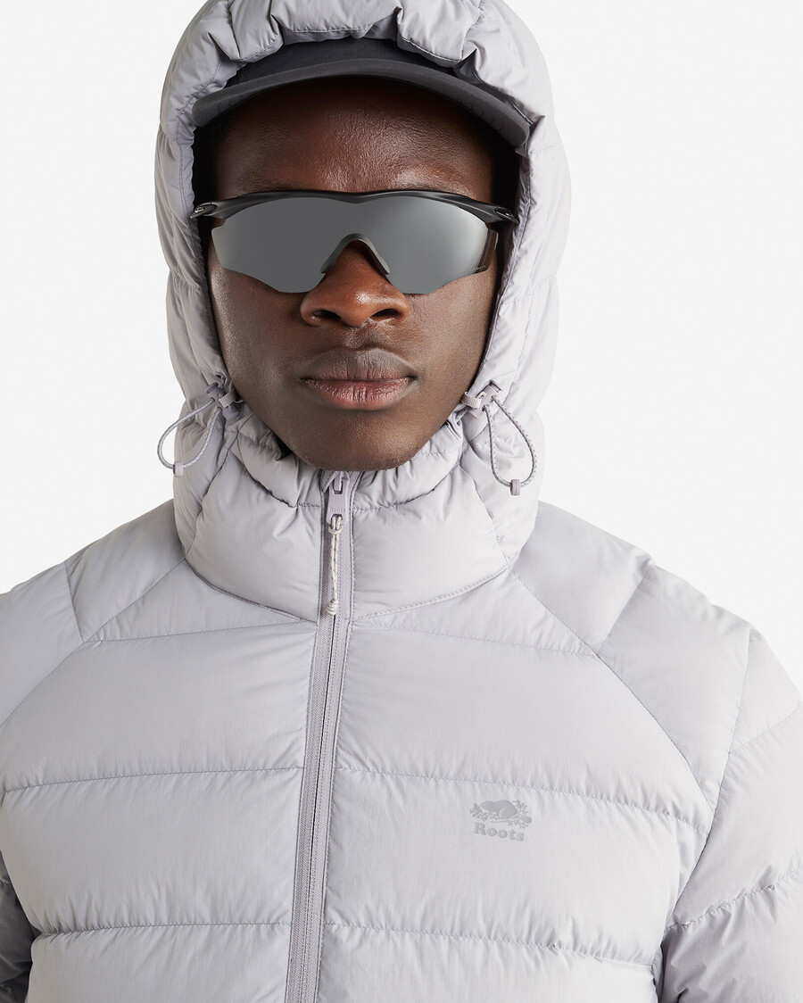 roots daunen-packbare jacke