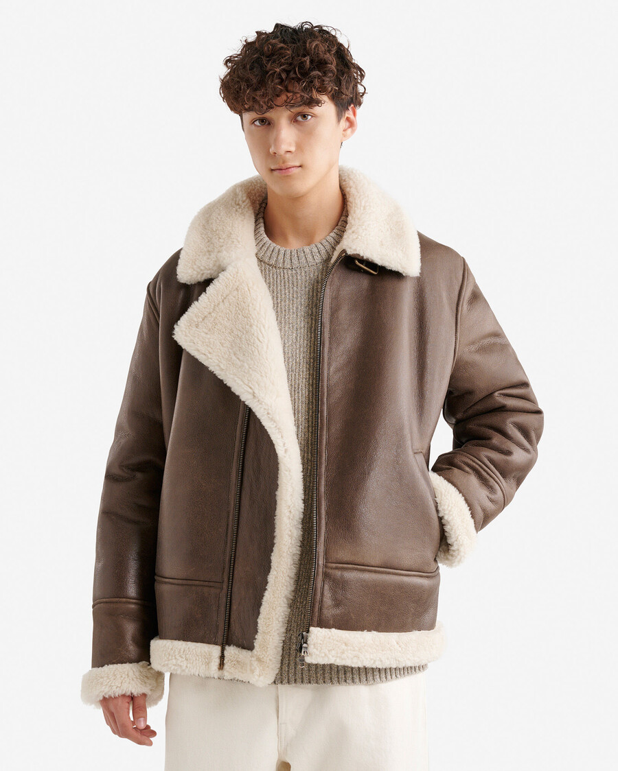 unisex-shearling-jacke