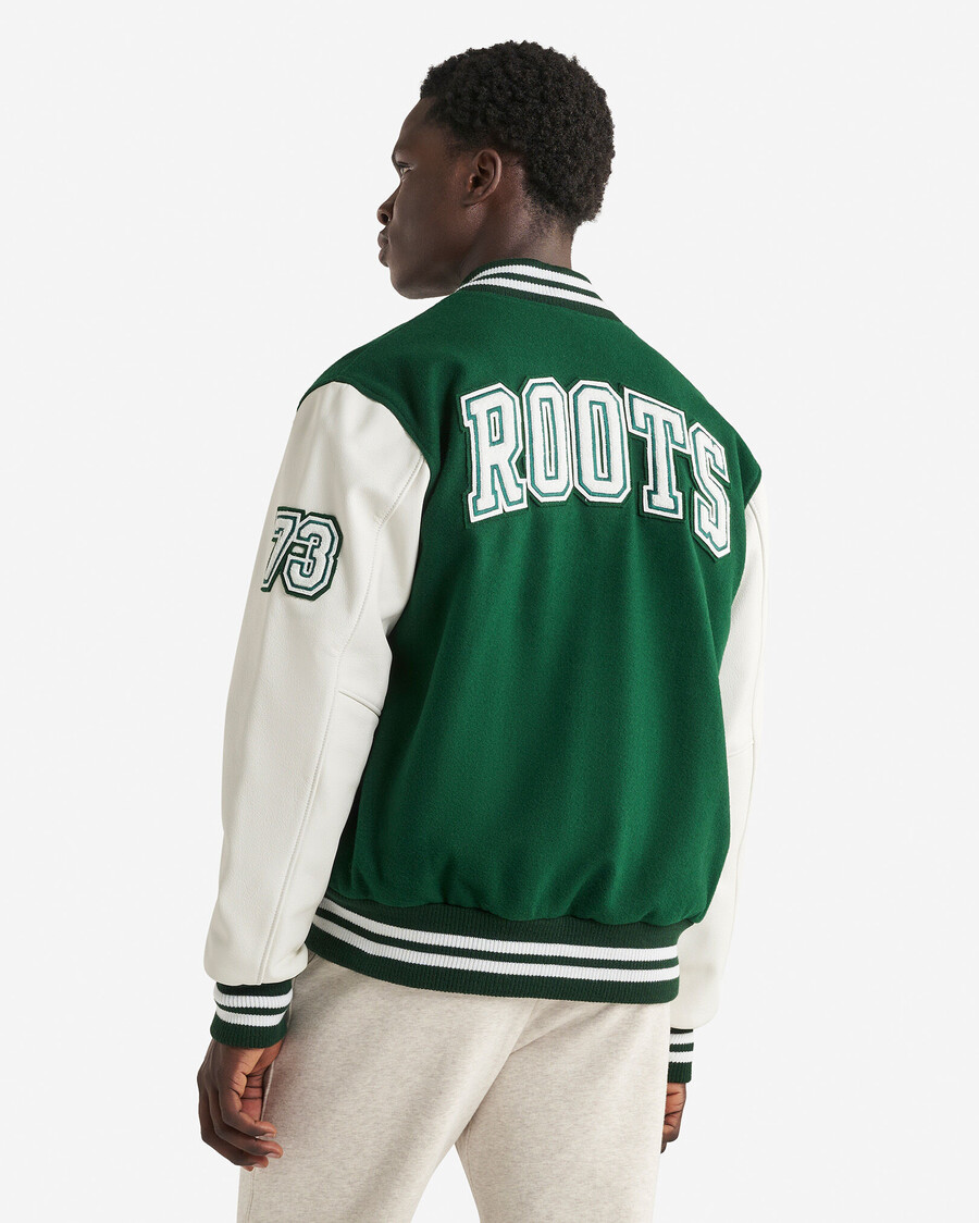 vintage-collegejacke für herren