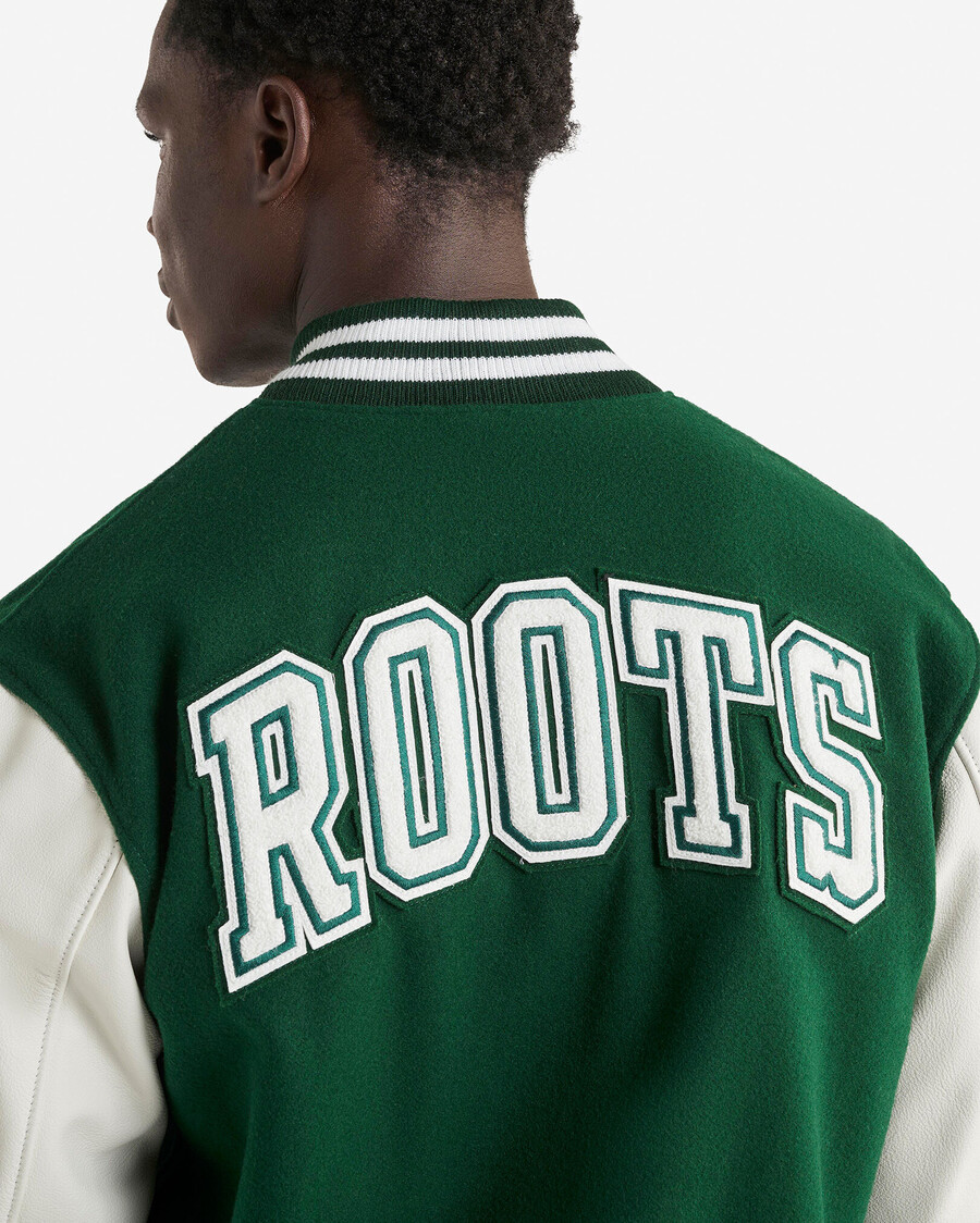 vintage-collegejacke für herren