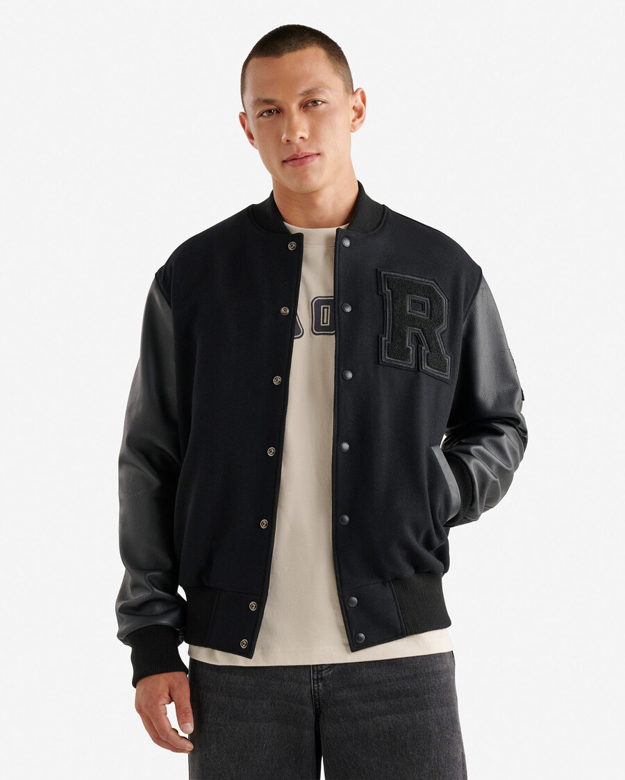 vintage-collegejacke für herren