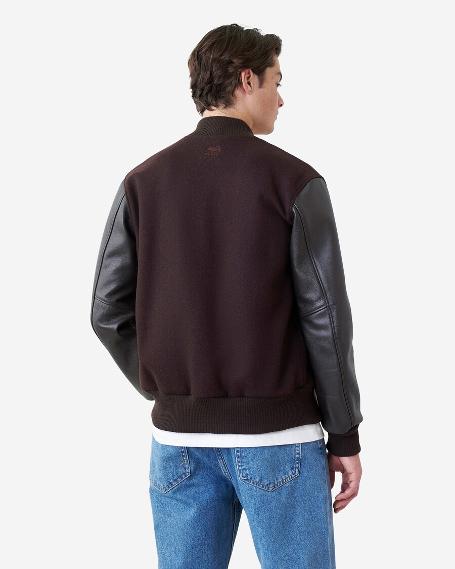 klassische collegejacke für herren