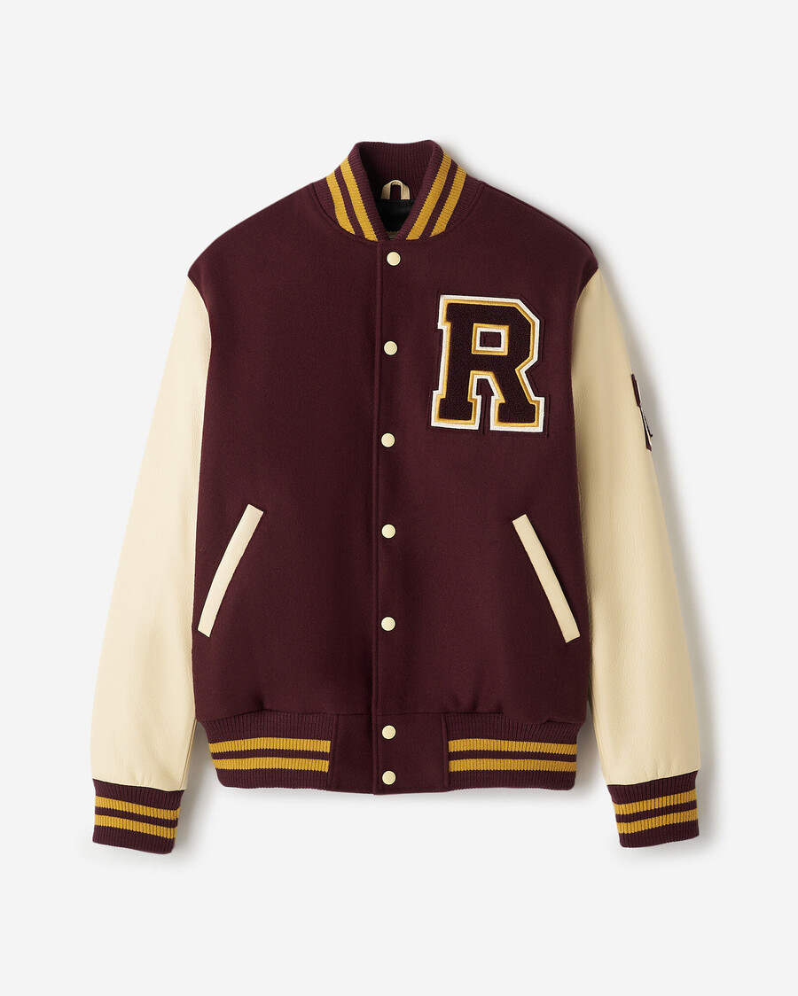 vintage-collegejacke für herren