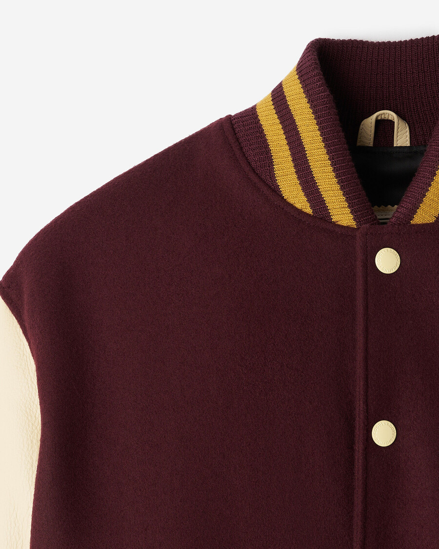 vintage-collegejacke für herren