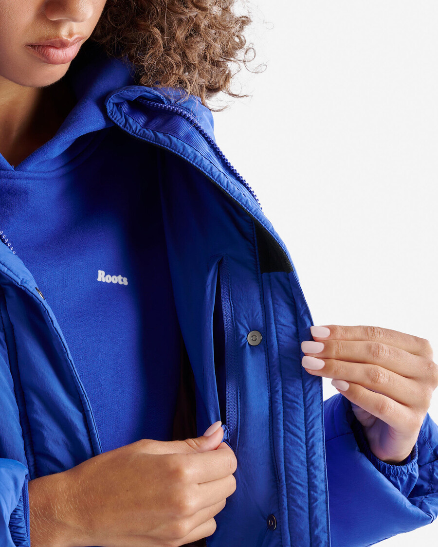 roots down parka