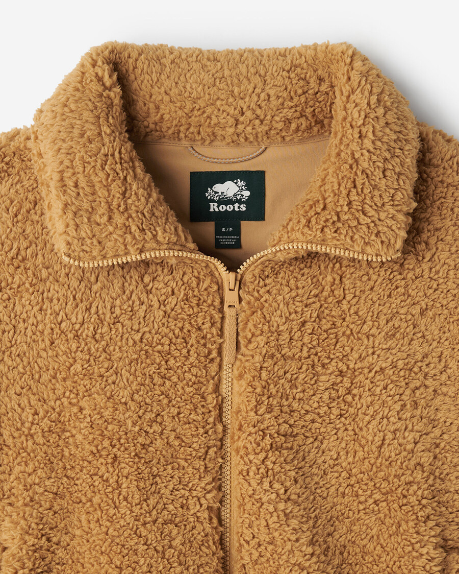 creekside shearling fleecejacke