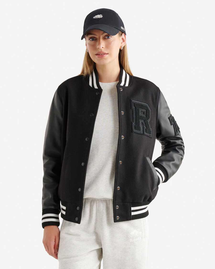 vintage-collegejacke für damen