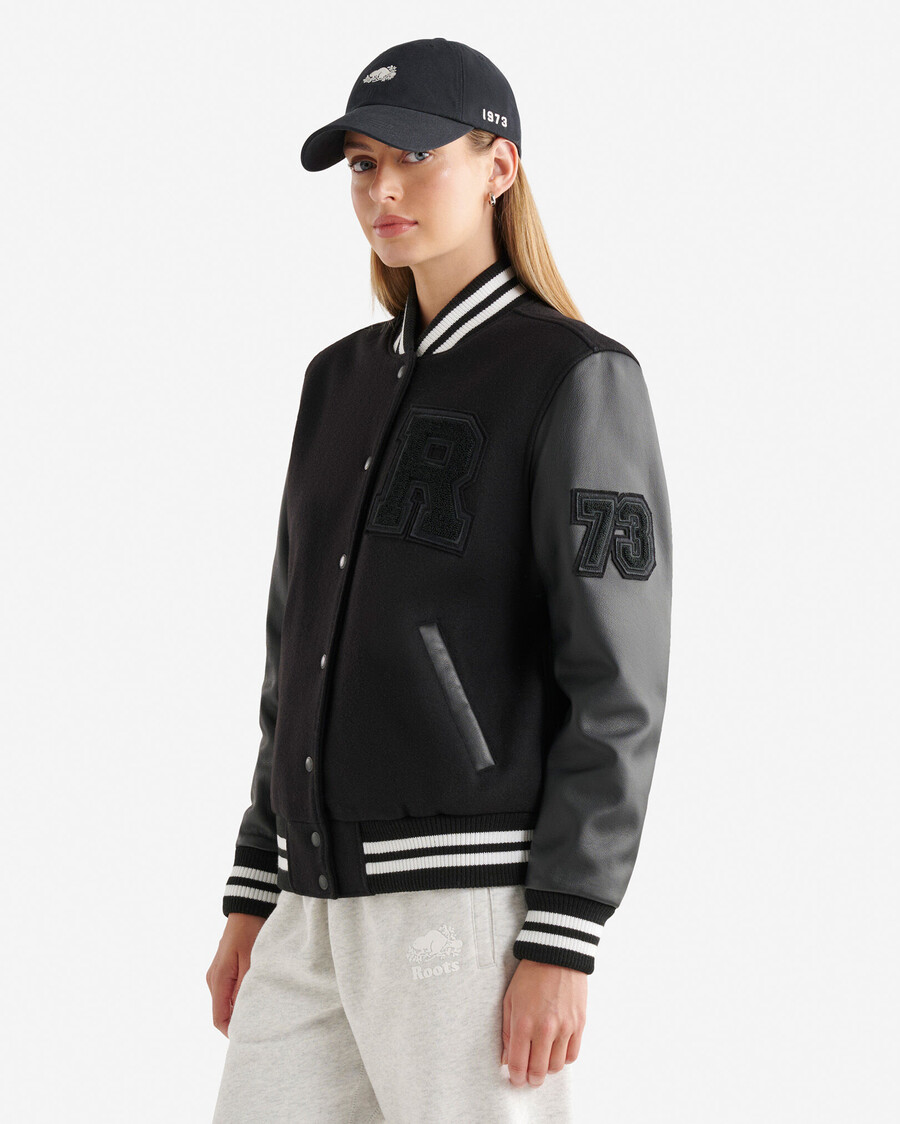 vintage-collegejacke für damen