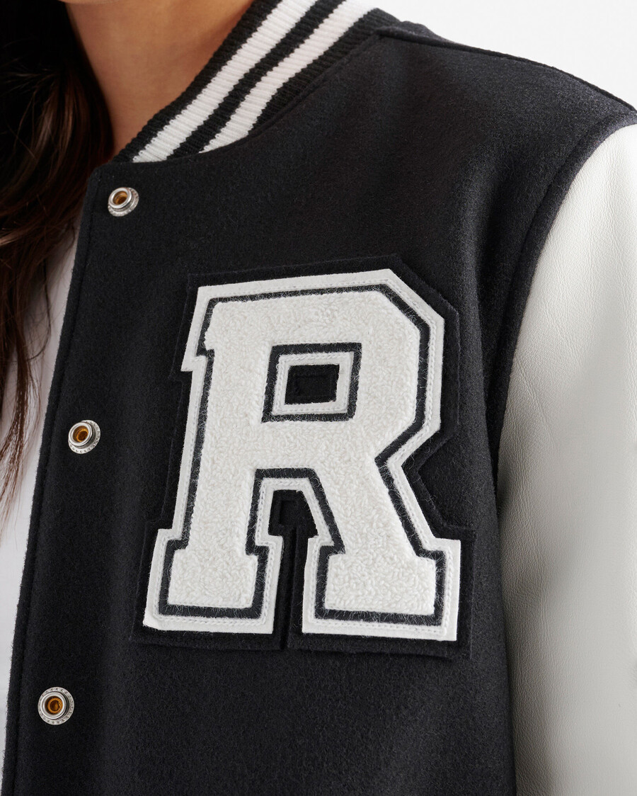 vintage-collegejacke für damen
