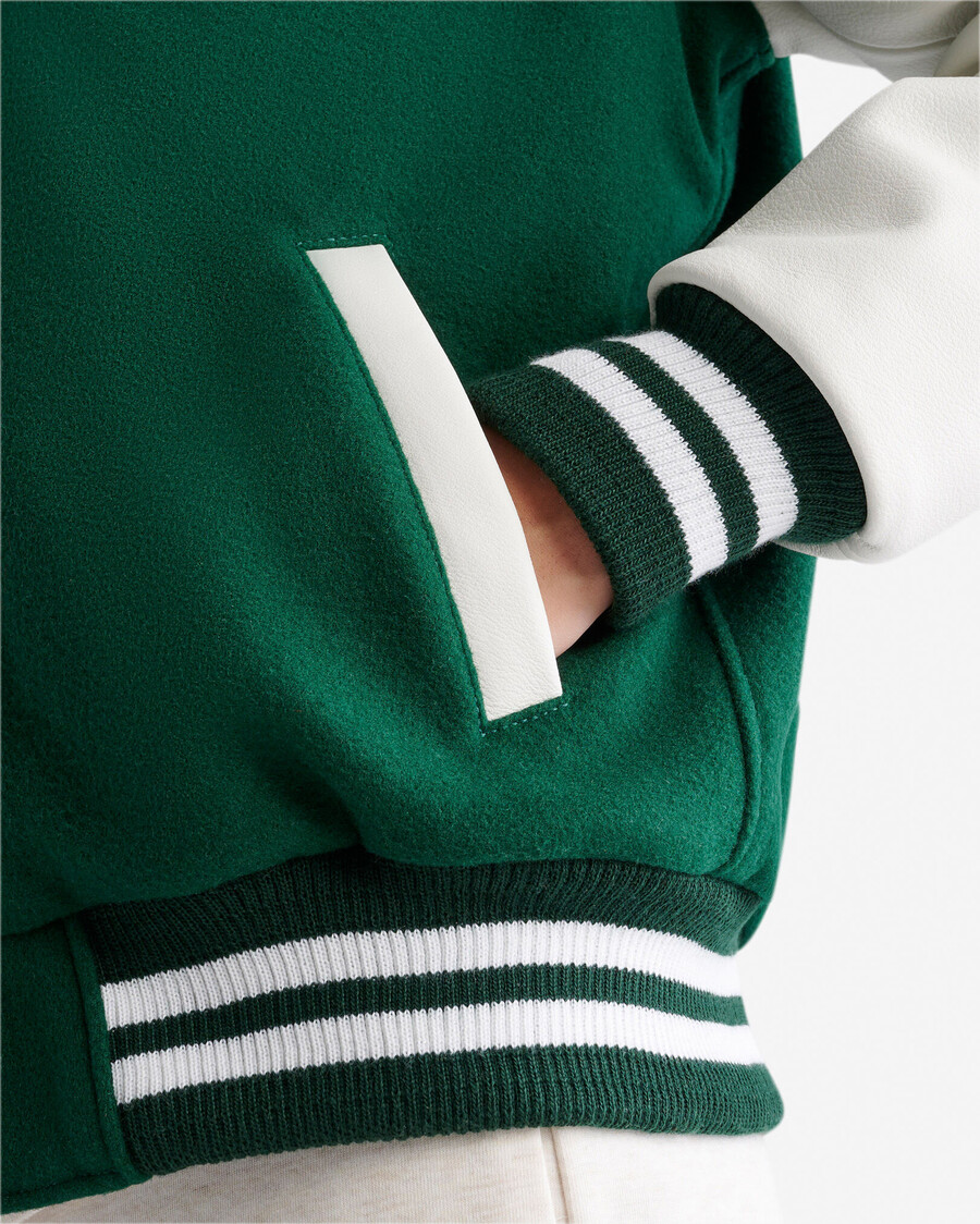 vintage-collegejacke für damen