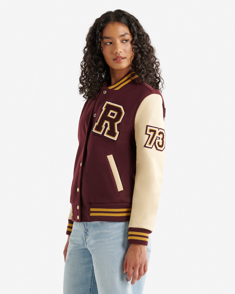 vintage-collegejacke für damen