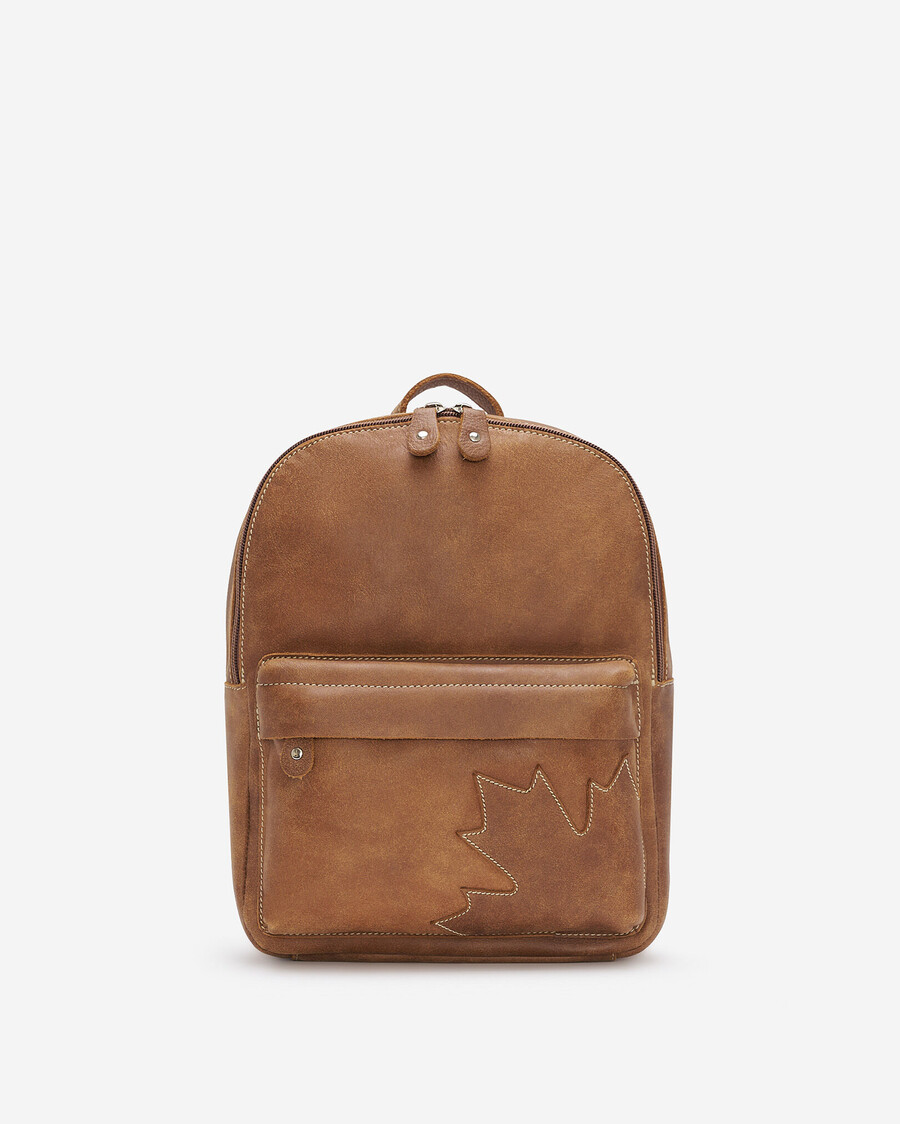 maple leaf backpack tribe