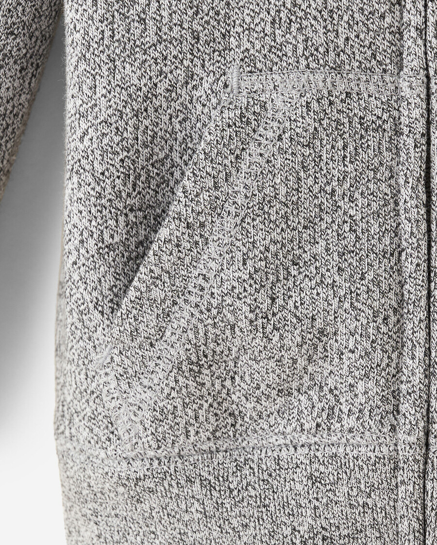 baby organic original kapuzenpullover mit durchgehendem reißverschluss