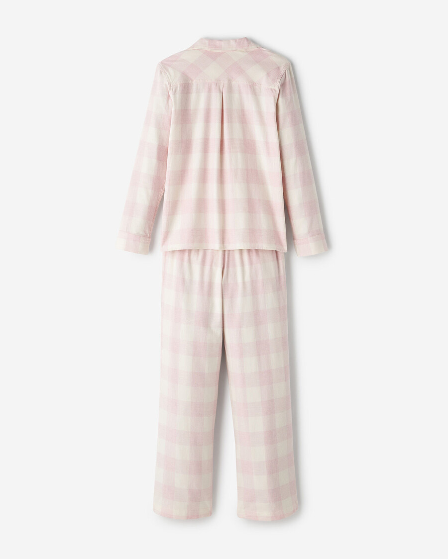 damen-pyjama-set mit park-karo