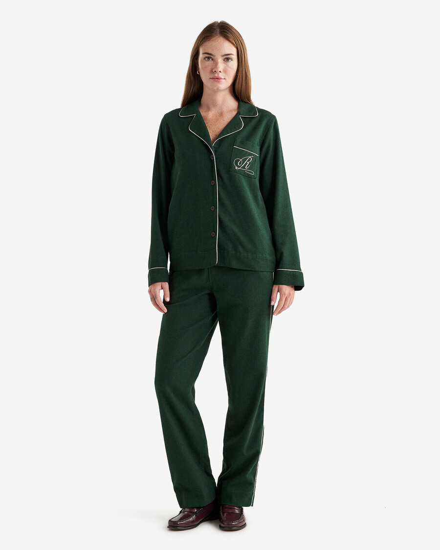 damen-pyjama-set roots signature