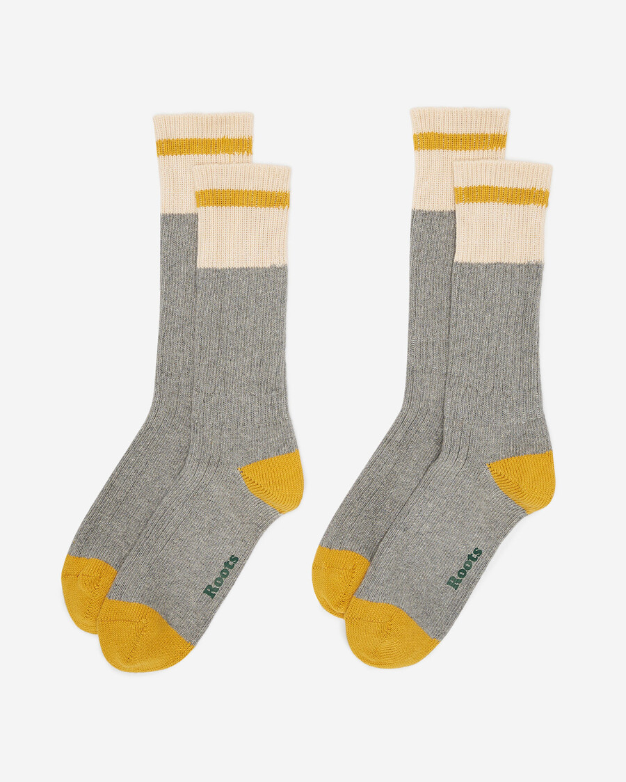 baumwoll-locking-socken für erwachsene 2er-pack