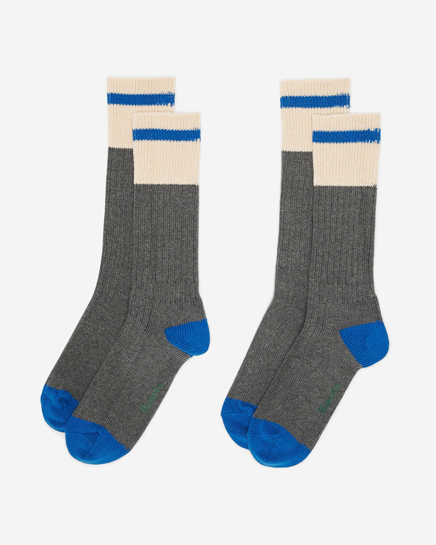baumwoll-locking-socken für erwachsene 2er-pack