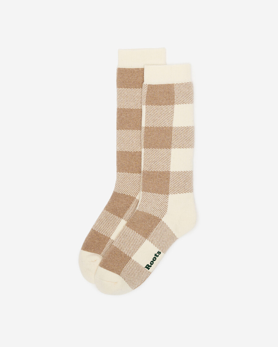 parkkarierte socken für erwachsene