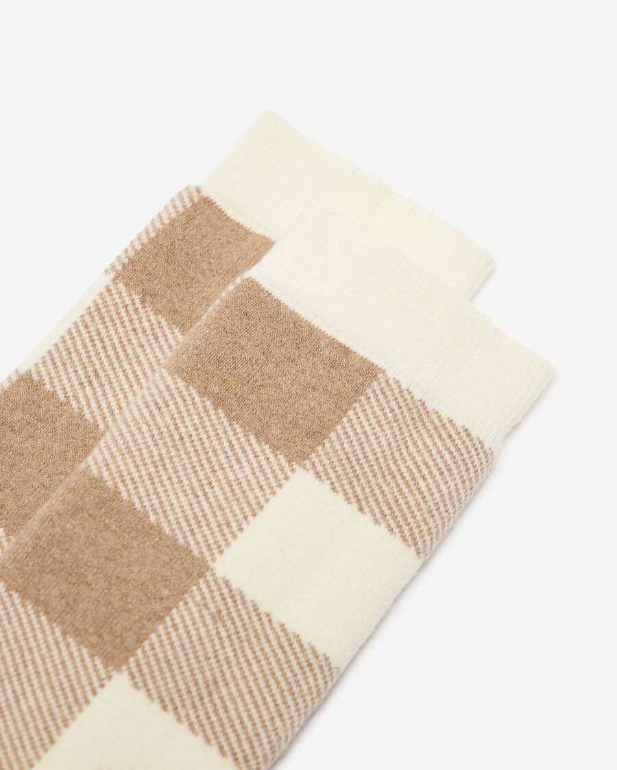 parkkarierte socken für erwachsene