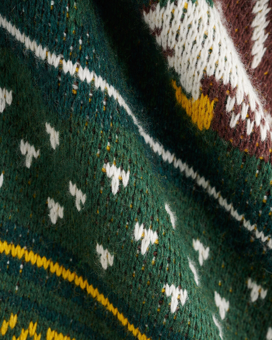 cabin-schal fair-isle-cardigan