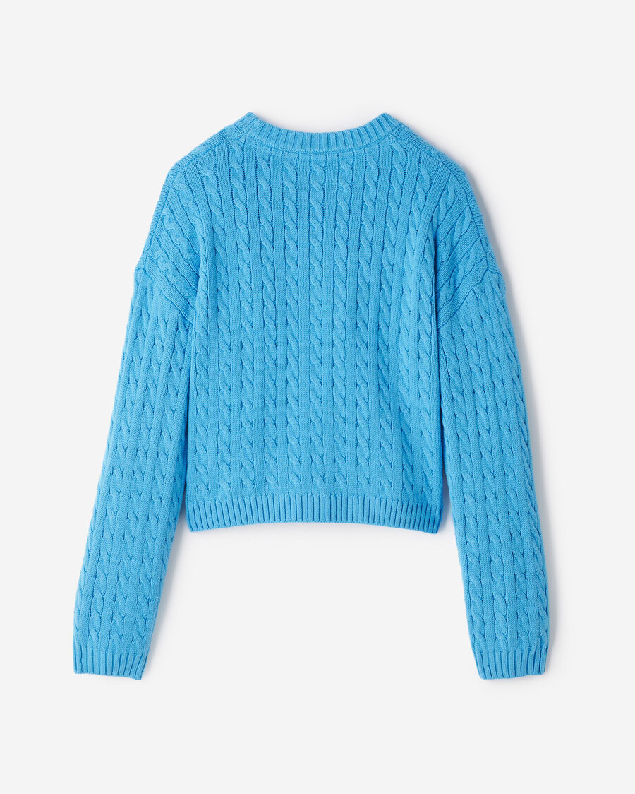 roots cable crew pullover