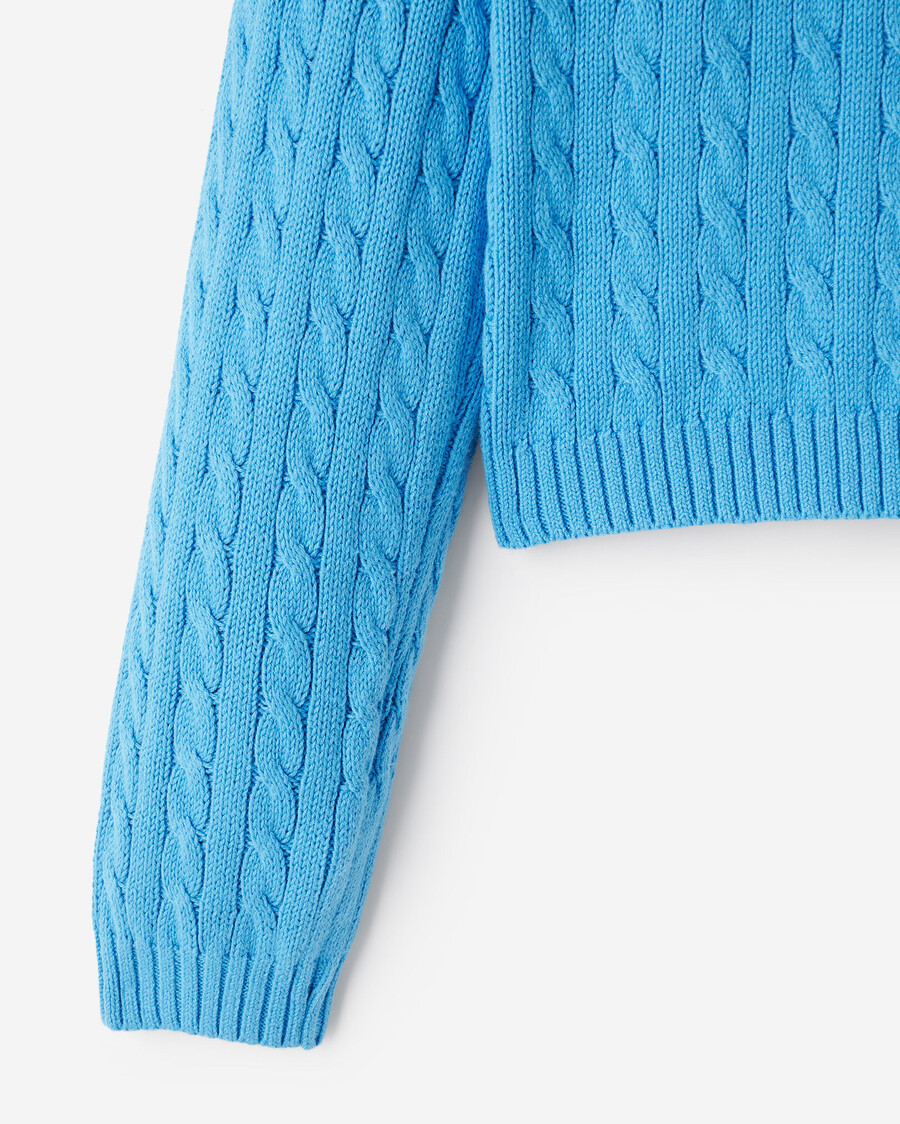 roots cable crew pullover