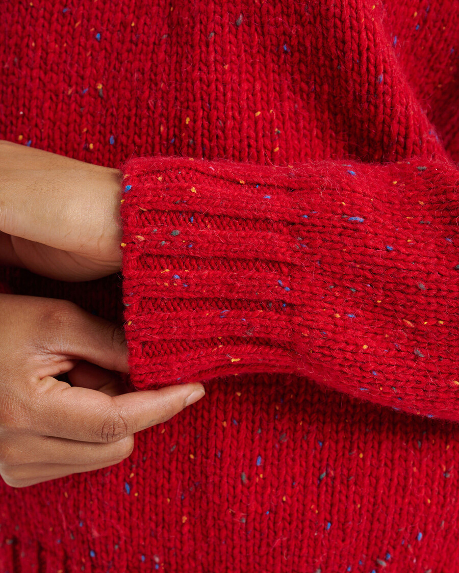oversized fair isle pullover